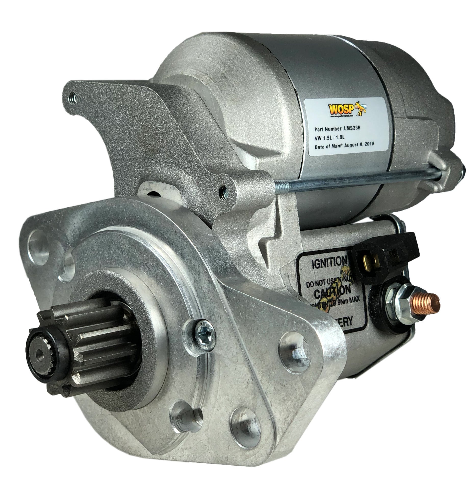 WOSPerformance ARO 10 / Audi A3 / Ford Galaxy / Skoda Octavia / Seat & VW 'Various' high torque starter motor