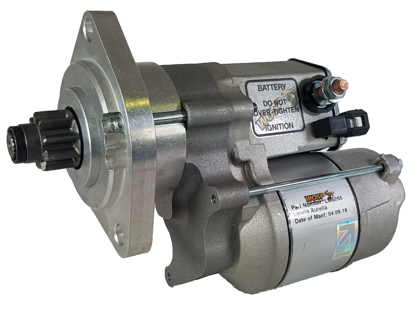 WOSPerformance Lancia Aurelia high torque starter motor