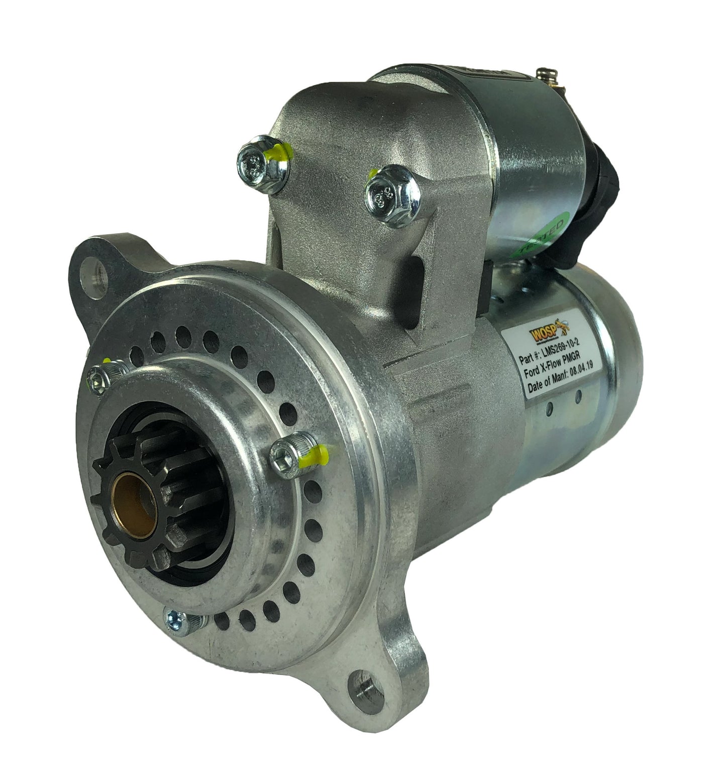 WOSPerformance Ford Crossflow / Kent / BDA (110 tooth ring gear) 10 tooth / 2 bolt slimline starter motor