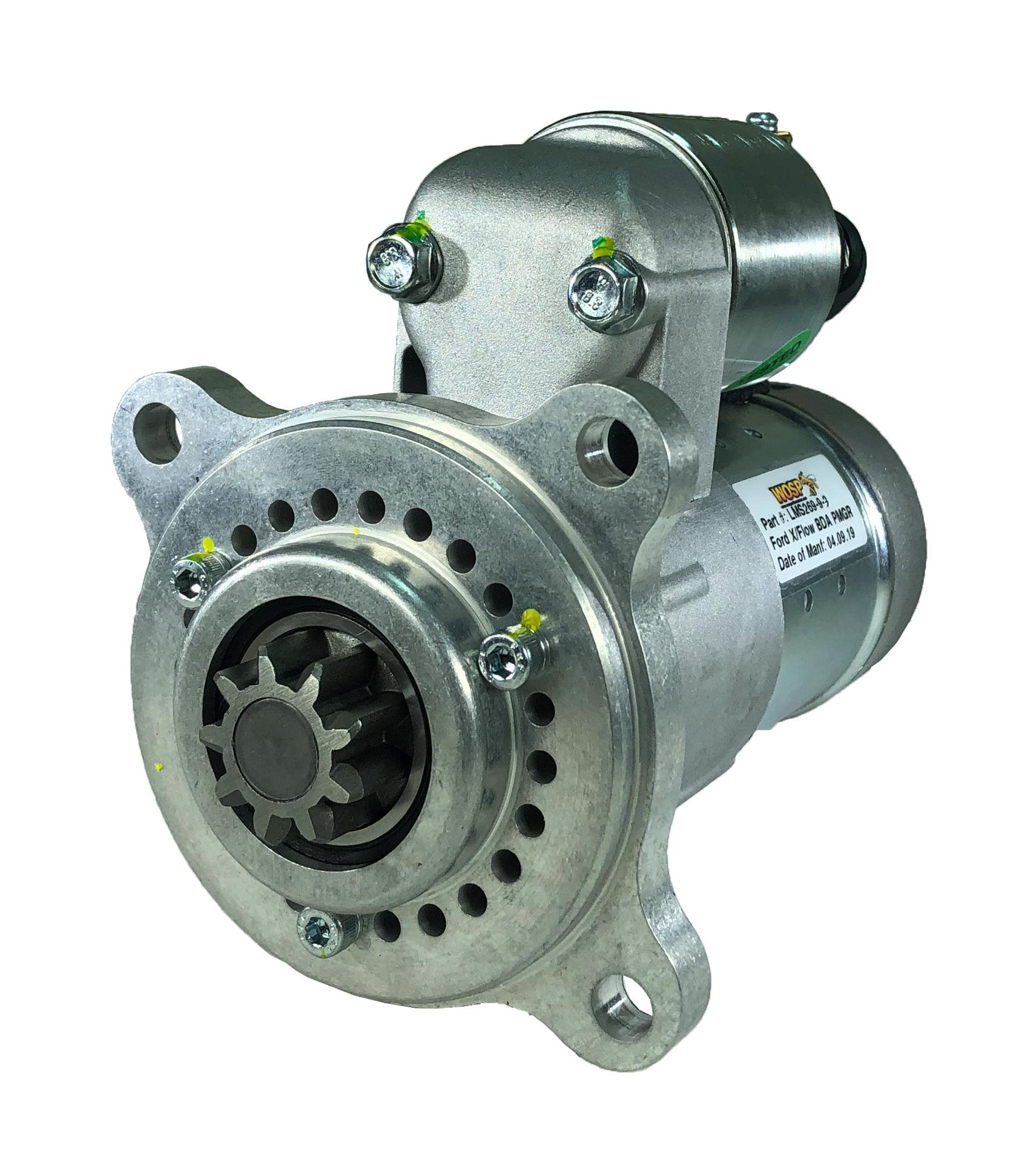 WOSPerformance Ford Crossflow / Kent / BDA (110 tooth ring gear) 9 tooth / 3 bolt slimline starter motor