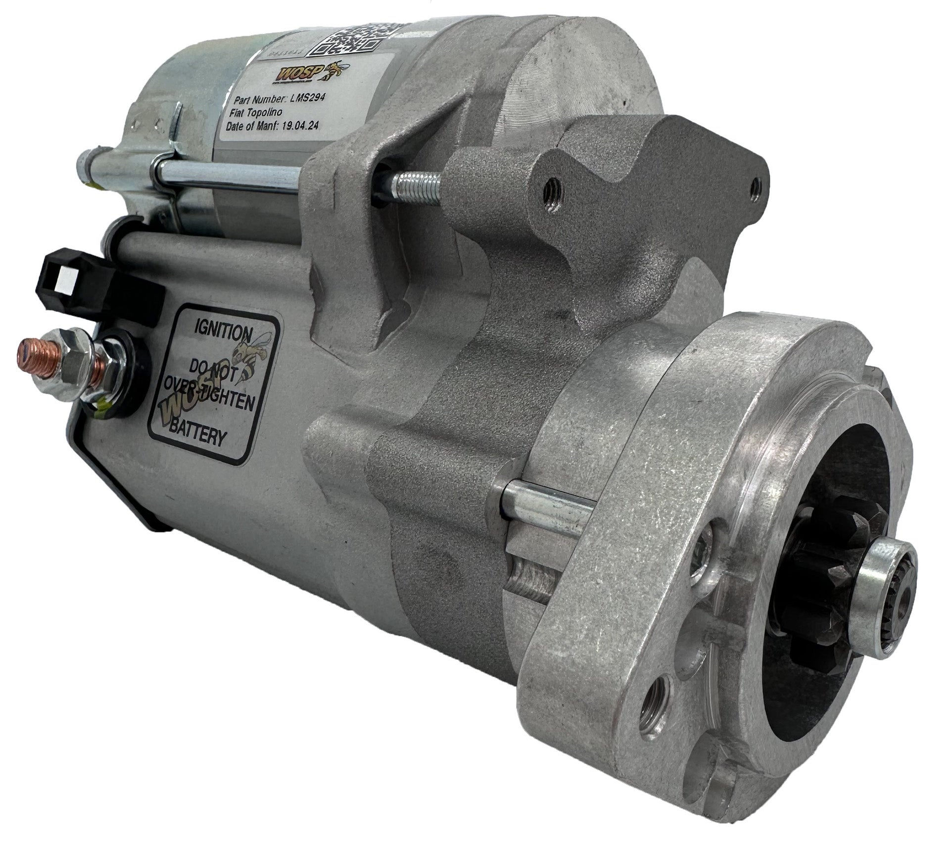 WOSPerformance Fiat Topolino 500C high torque starter motor