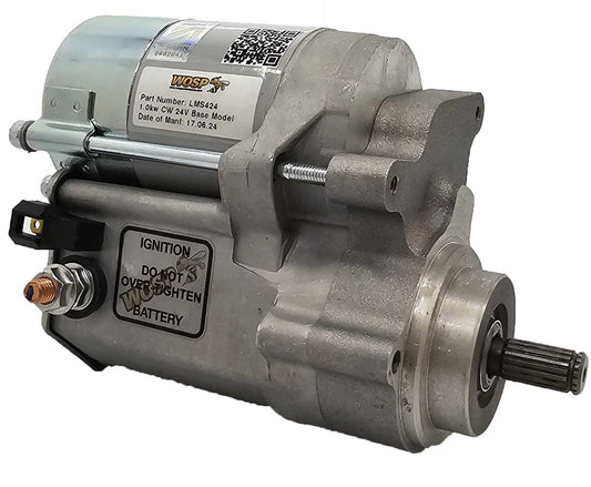 WOSPerformance 1.0kW clockwise 24V base model high torque starter motor