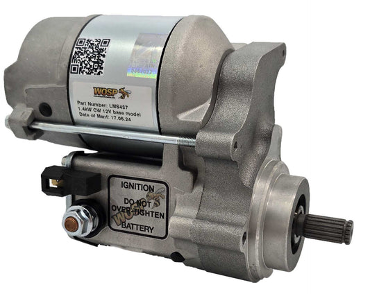 WOSPerformance 1.4kW clockwise base model 12V high torque starter motor