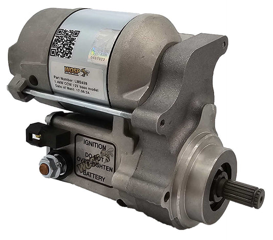 WOSPerformance 1.4kW counterclockwise base model 12V high torque starter motor