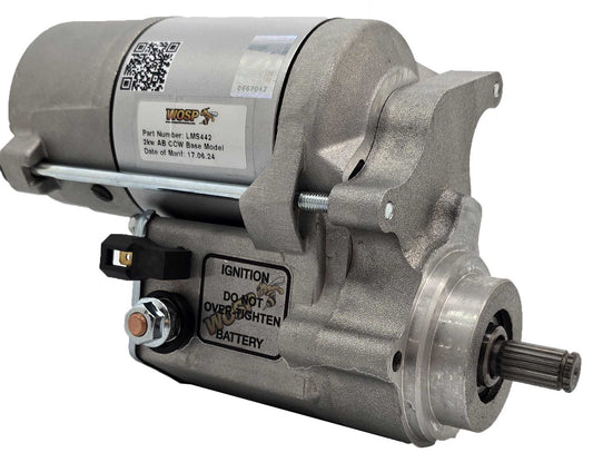 WOSPerformance 2.0kW counterclockwise base model 12V high torque starter motor