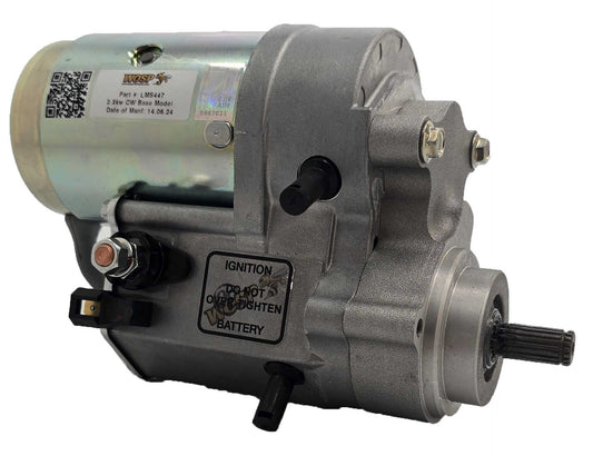 WOSPerformance 2.3kW clockwise base model 12V high torque starter motor