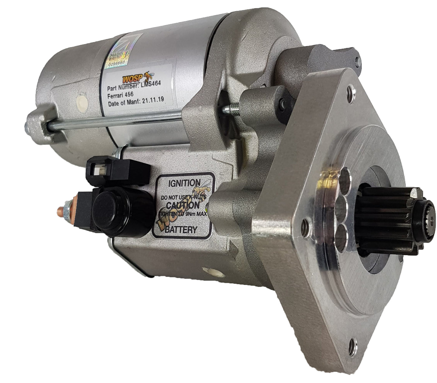 WOSPerformance Ferrari 456 high torque starter motor