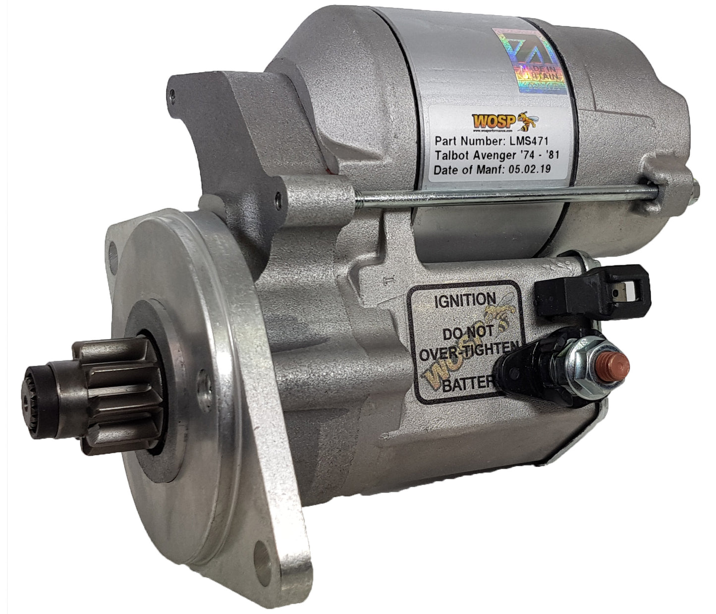 WOSPerformance Morris / Sunbeam / Talbot 'various' high torque starter motor