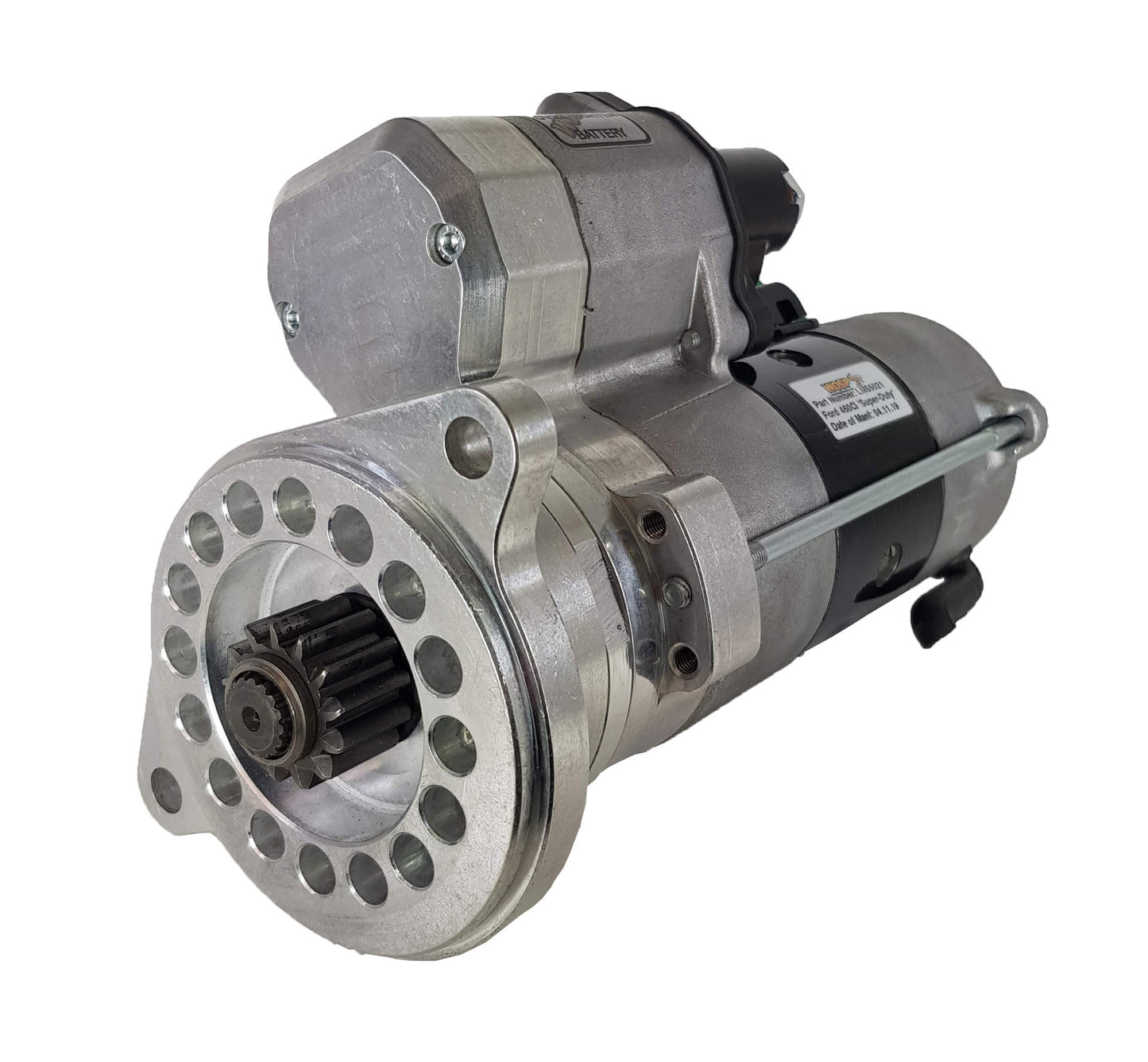 WOSPerformance Ford V8 / 460 Ford Industrial 24 Volt (C1D2 / CSA) heavy duty starter motor