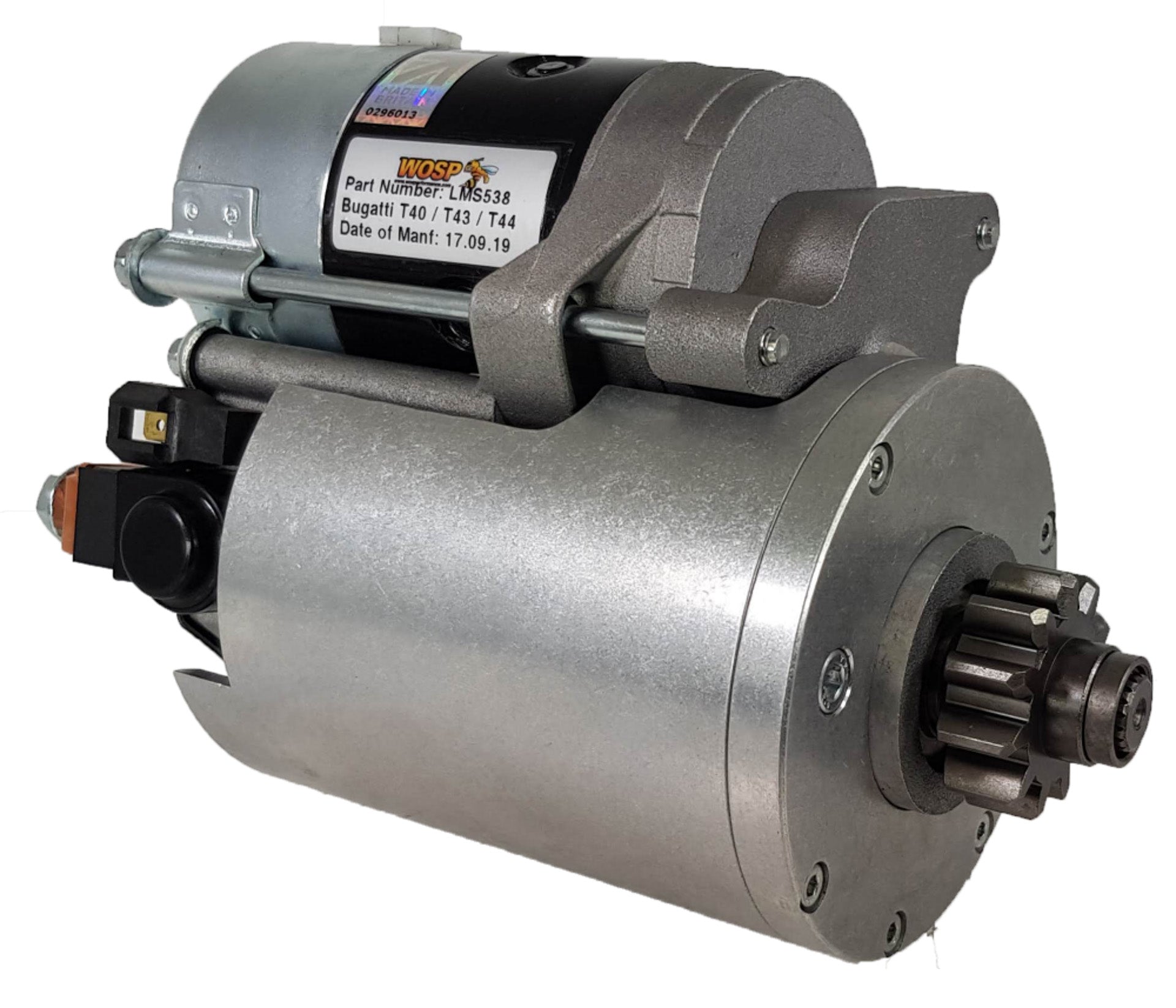 WOSPerformance Bugatti T40 / T43 / T44 / T49 high torque starter motor