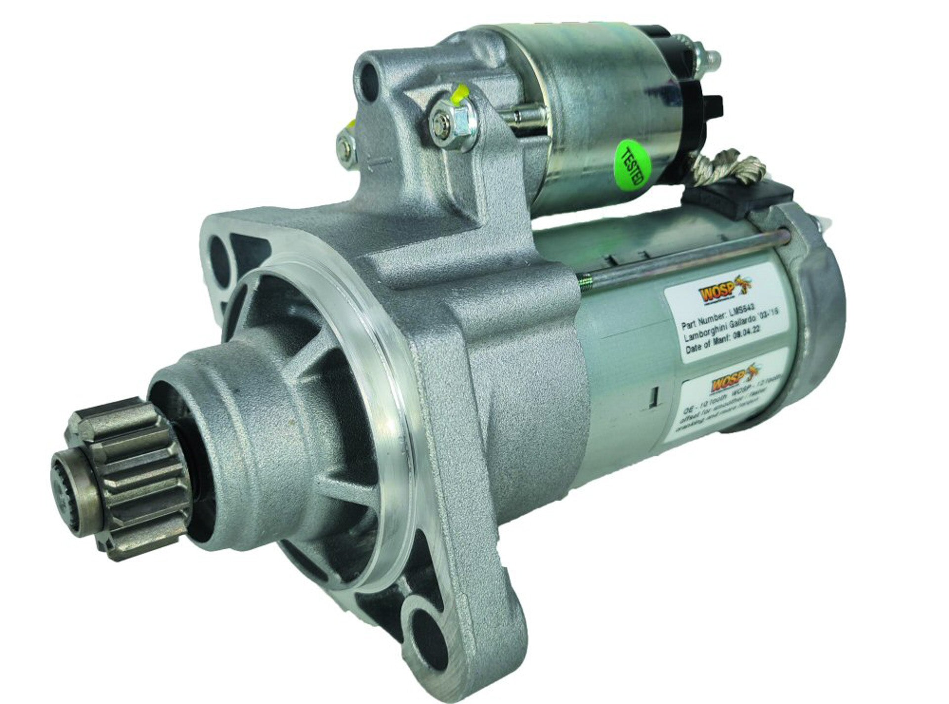 WOSPerformance Audi / Lamborghini V8 & V10 high performance starter motor