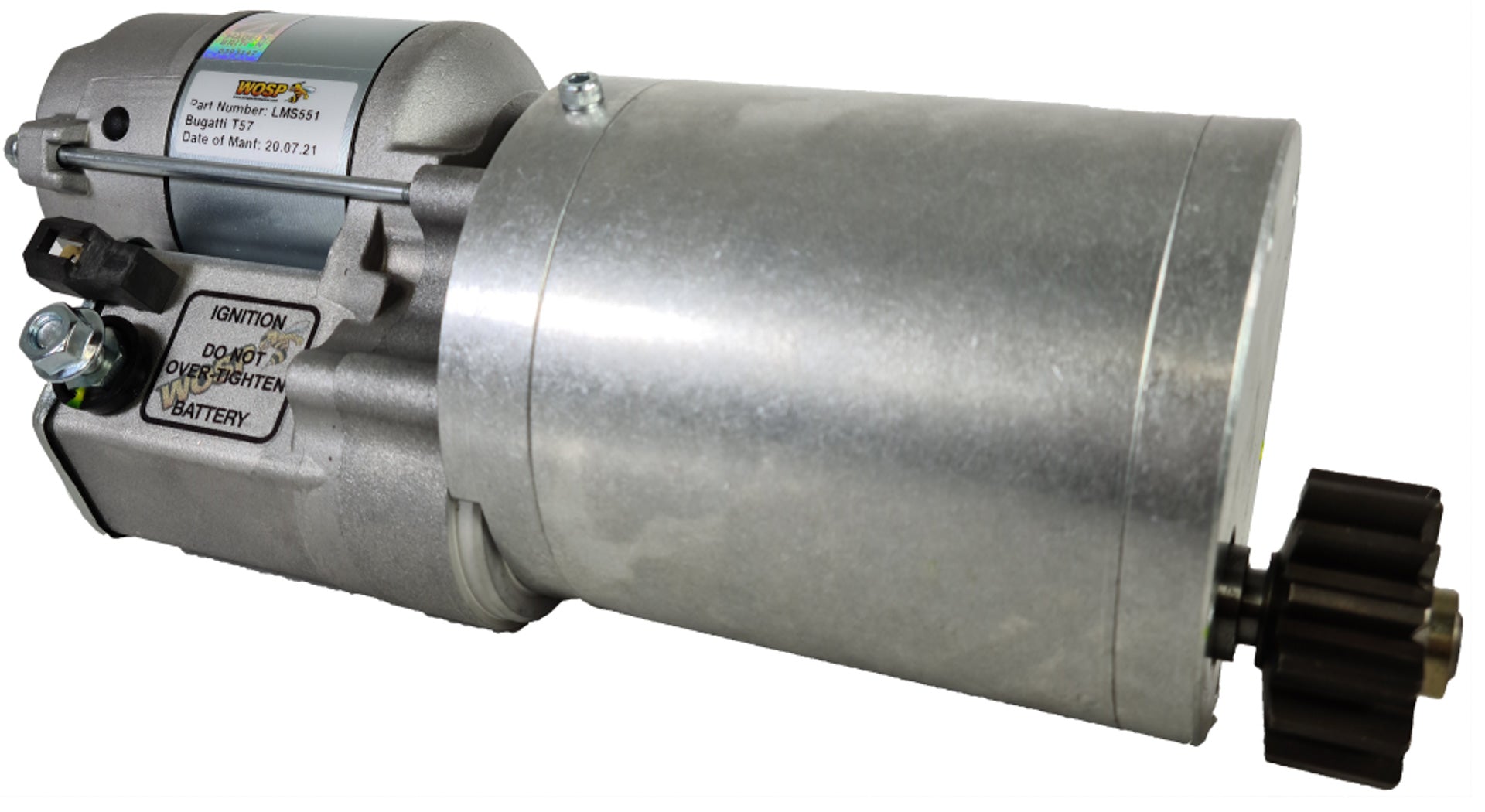 WOSPerformance Bugatti T57 high torque starter motor