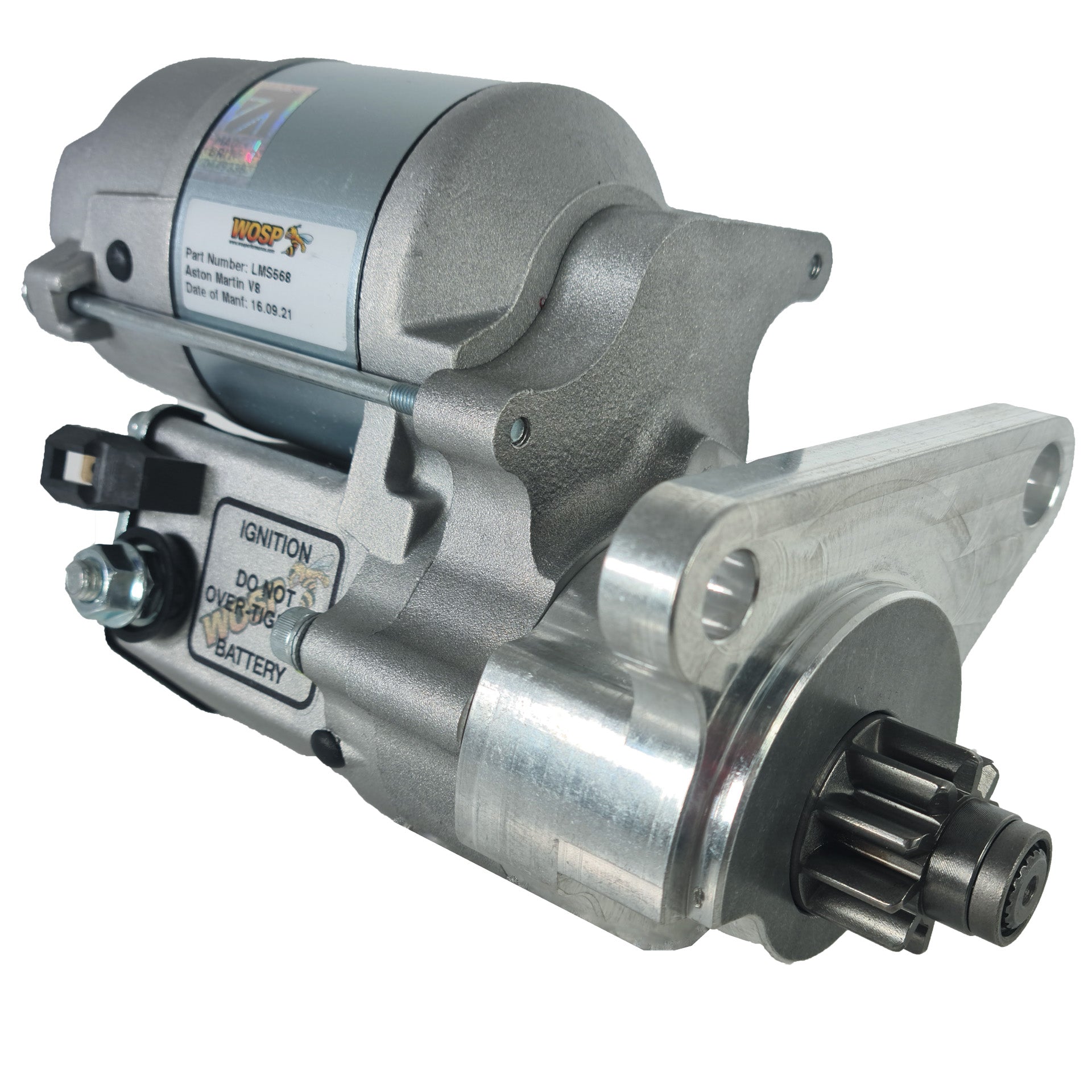 WOSPerformance Aston Martin / Chrysler / Hemi / Mopar V8 (rotatable) high torque starter motor