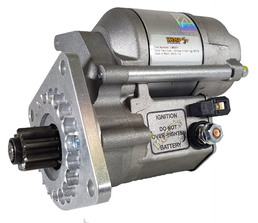 WOSPerformance Ford X-Flow - MT75 transmission (110 tooth ring gear) high torque starter motor