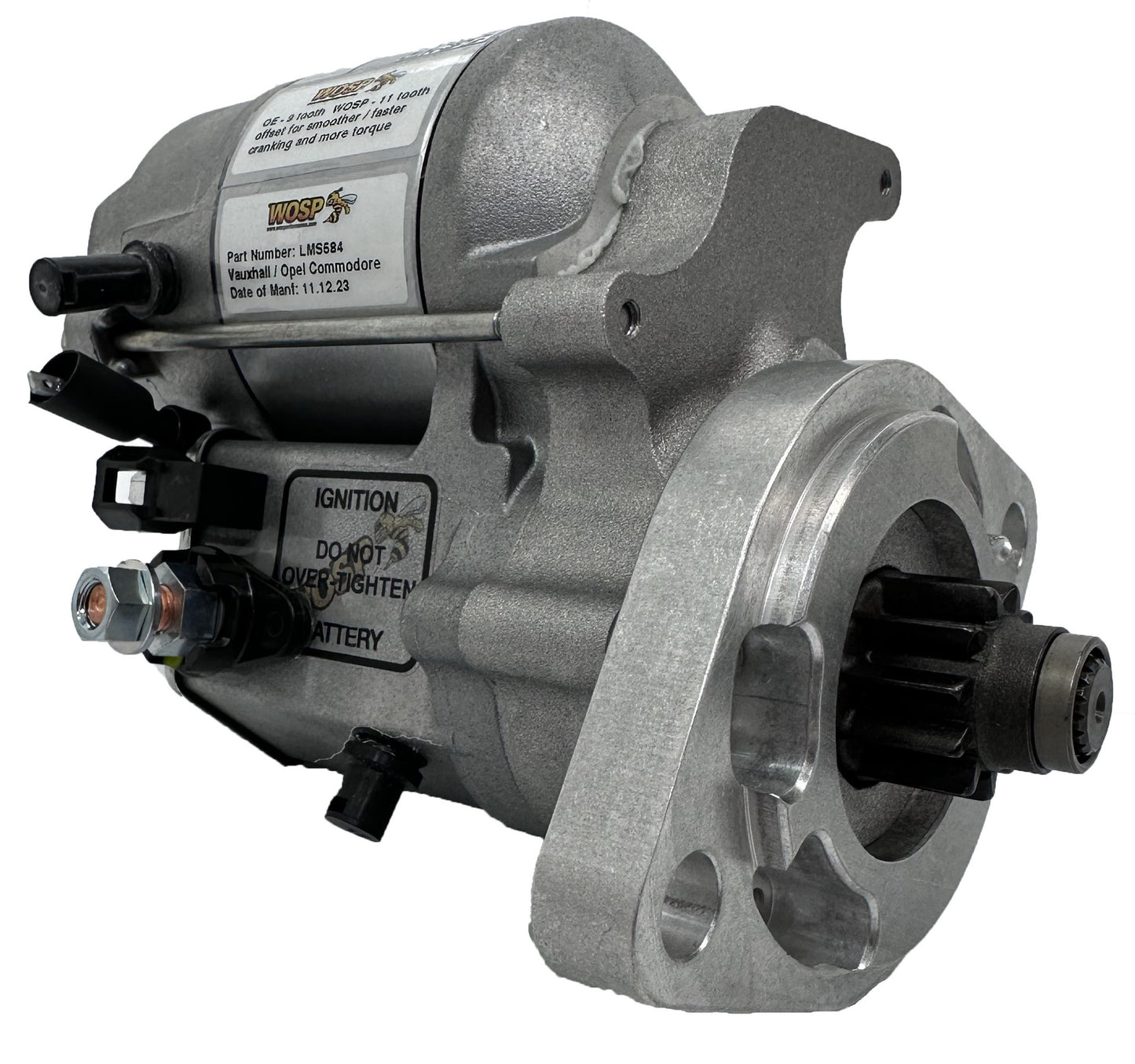 WOSPerformance Bedford / Opel / Saab / Vauxhall various high torque starter motor