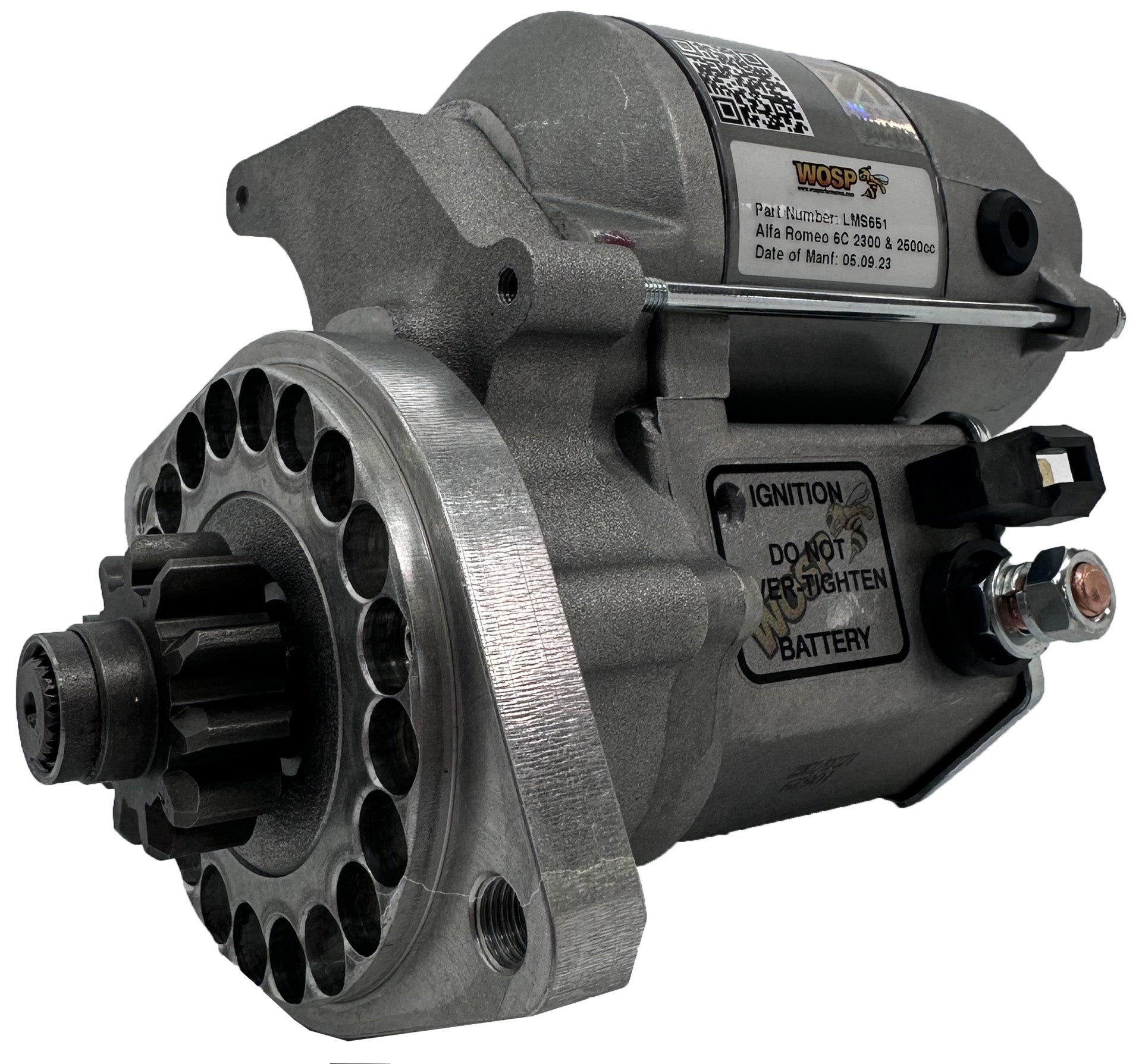 WOSPerformance Alfa Romeo 6C 2300cc & 2500 high torque starter motor