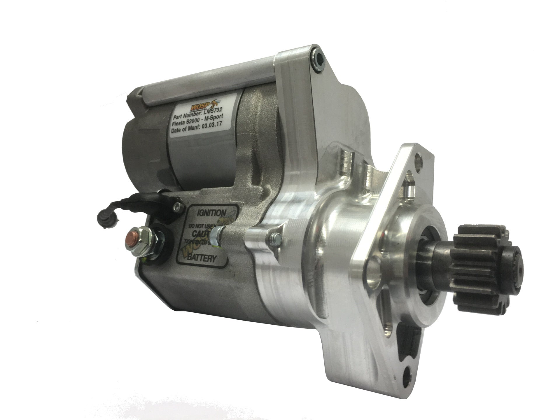 WOSPerformance Ford Fiesta S2000 M-Sport OE starter motor