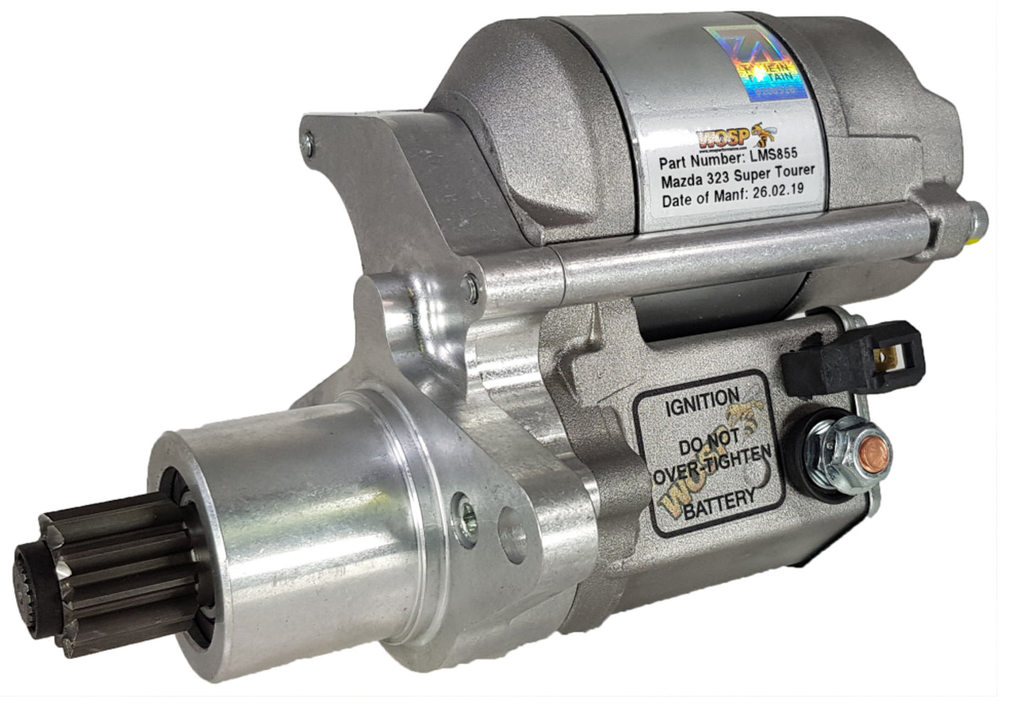 WOSPerformance Mazda 323 Super Tourer high torque starter motor