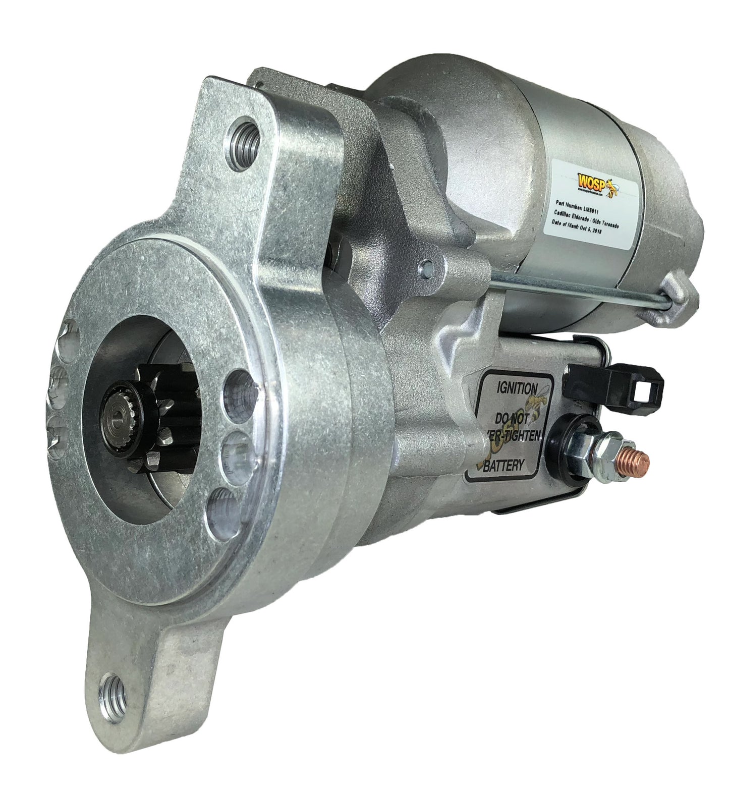 WOSPerformance Cadillac / Oldsmobile V8 6.6L / 7L / 7.5L / 7.7L & 8.2L high torque starter motor