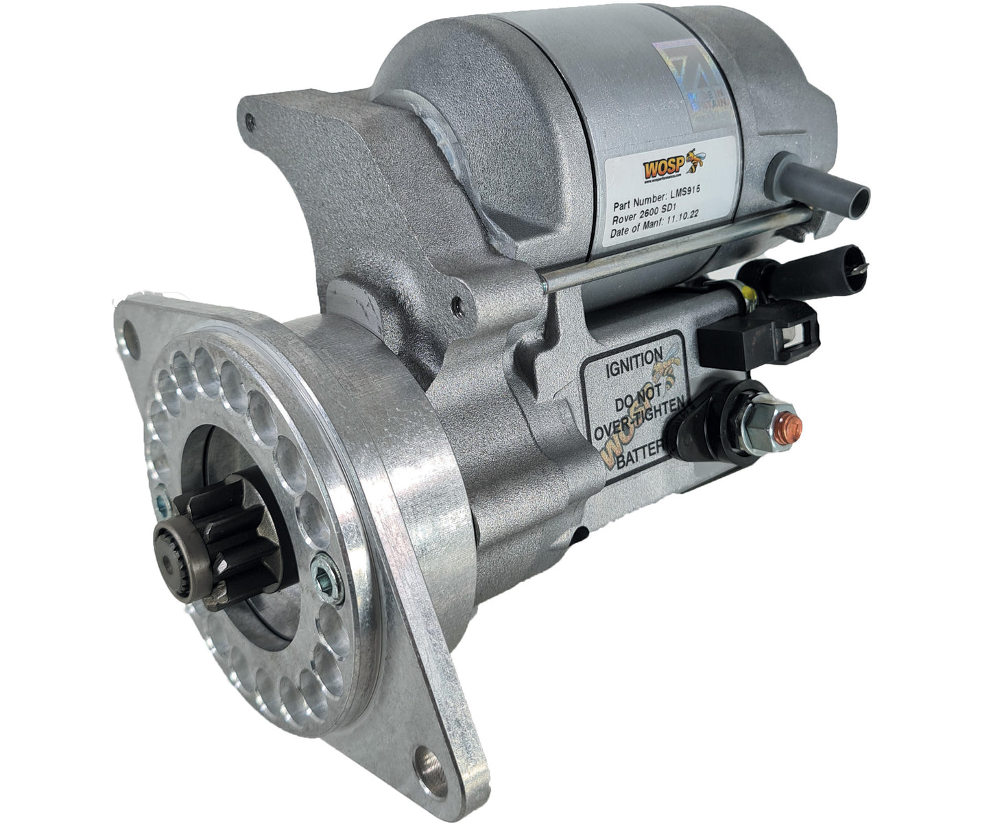 WOSPerformance Rover 2600 SD1 high torque starter motor