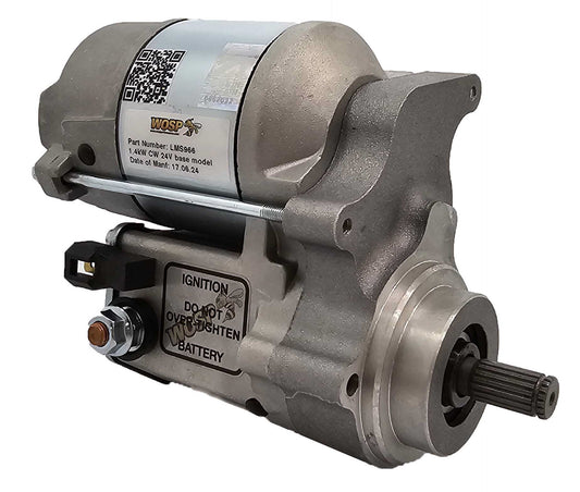 WOSPerformance 1.4kW clockwise base model 24V high torque starter motor