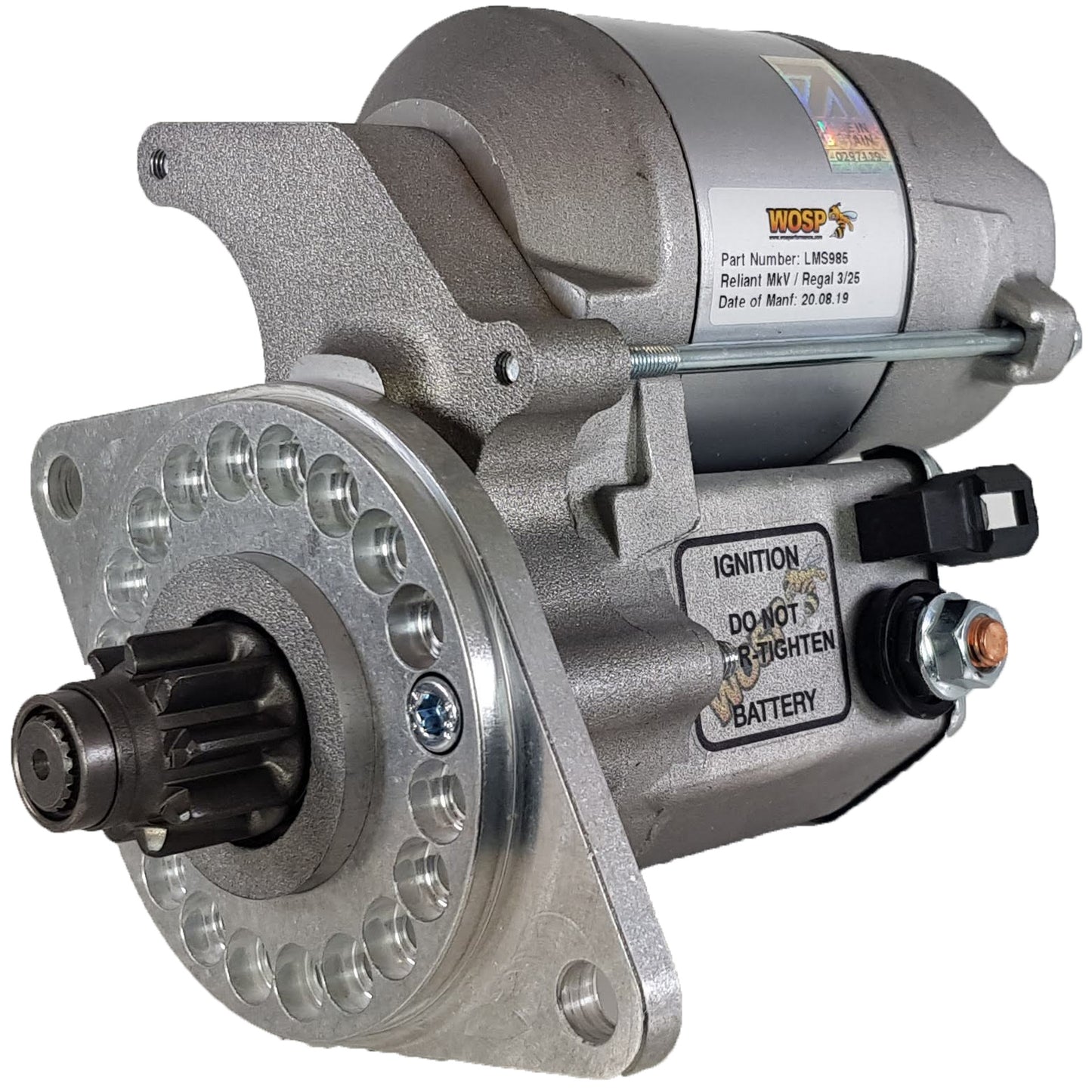 WOSPerformance Reliant Regal Various / Reliant Rebel 700 / Bond Bug 700 high torque starter motor